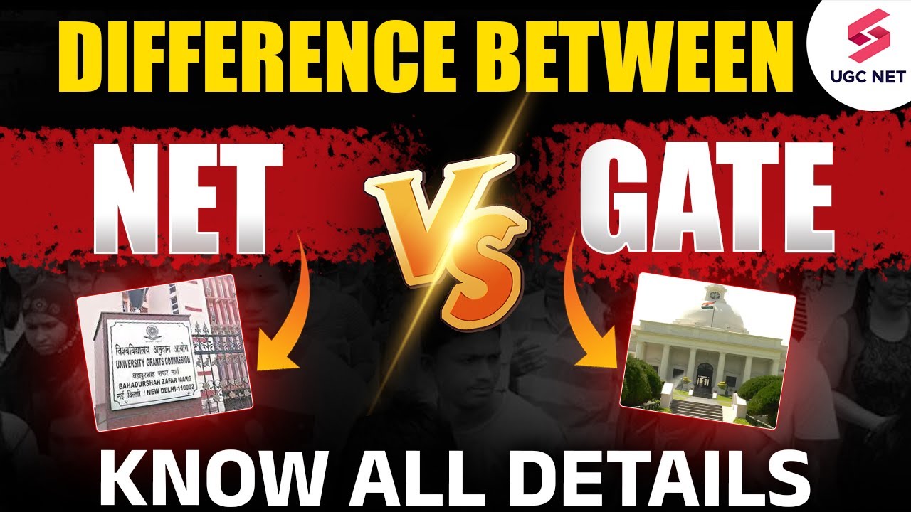 NET vs GATE Know The Difference | GATE vs NET Which is Better ? | UGC NET 2024 | Ayesha Mam