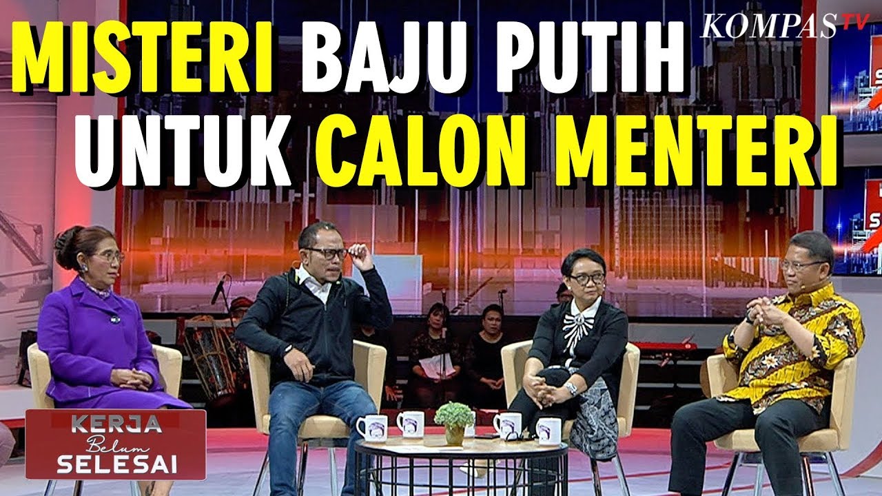 Misteri Baju Putih Untuk Calon Menteri - Kerja Belum Selesai (bag 2)