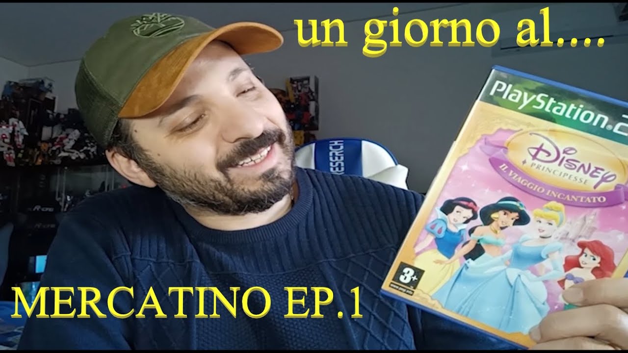LE PRINCIPESSE DISNEY E UN PO DI VIDEOGIOCHI, UN GIORNO AL MERCATINO EP.1