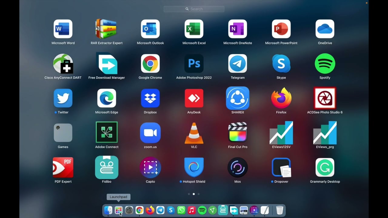آموزش نصب برنامه های آدوبی فوتوشاپ، ایلستریتور 2022 برای مک بوک