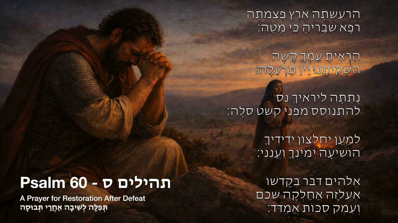 Psalm 060 - תהילים ס — Hebrew Version | Psalms Music Project