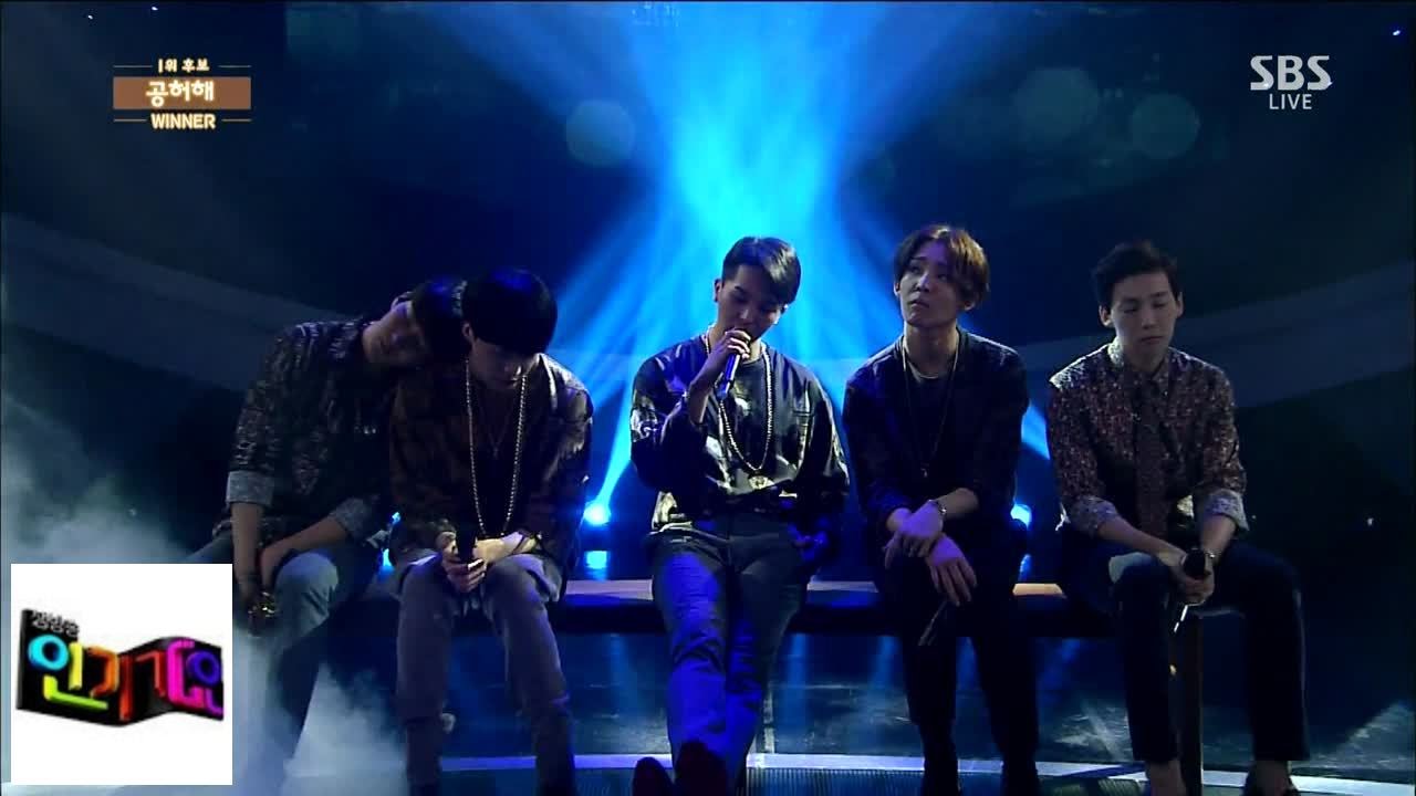 [WINNER WINNER] Void Ha @ Popular Inkigayo 140907