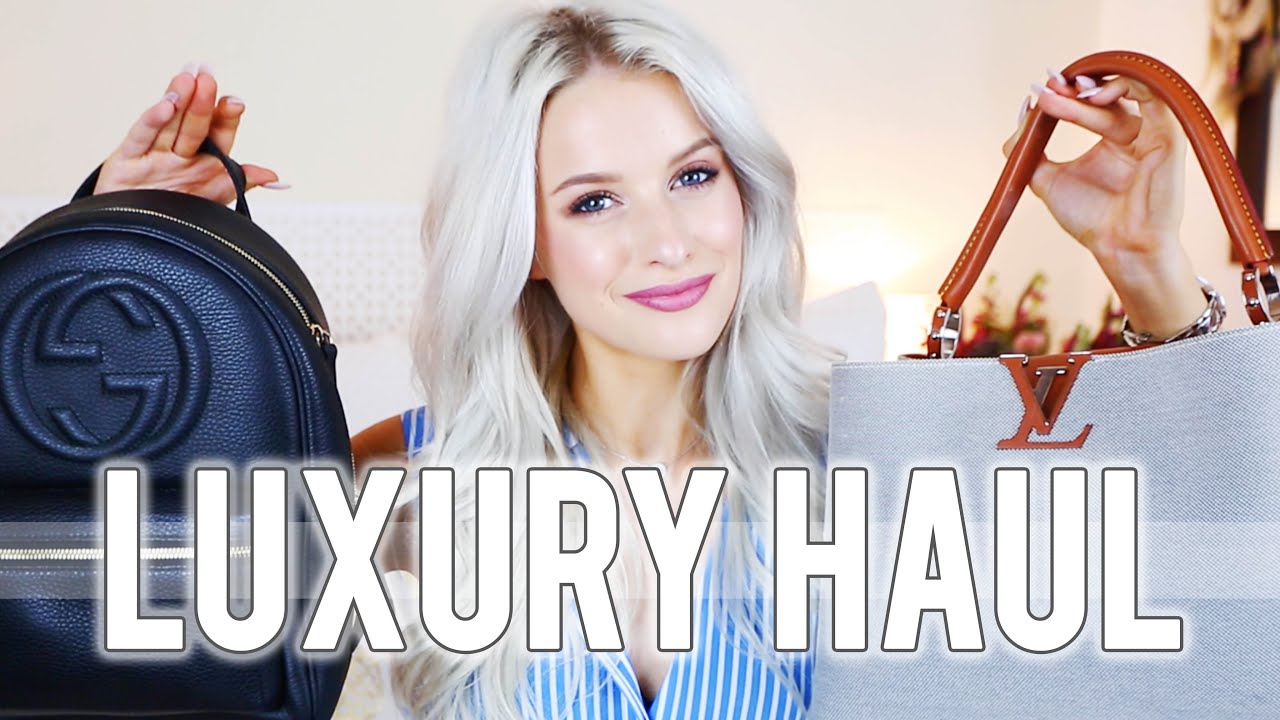 LUXURY HAUL ft Gucci, Louis Vuitton, Gianvito Rossi & More