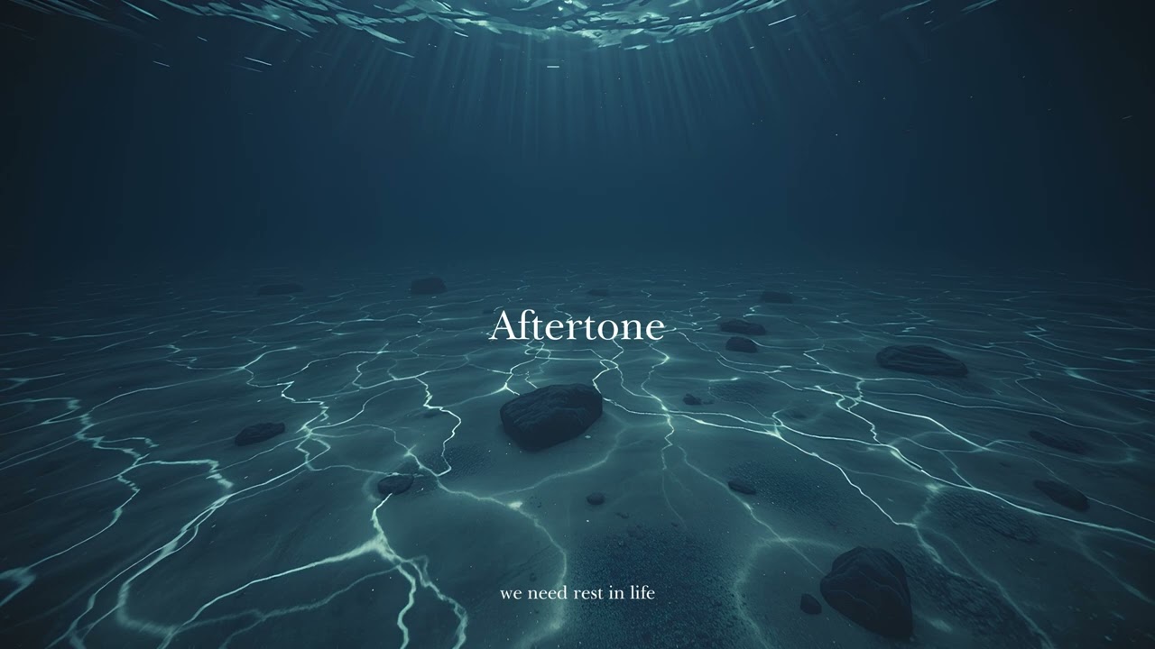 Под водой.