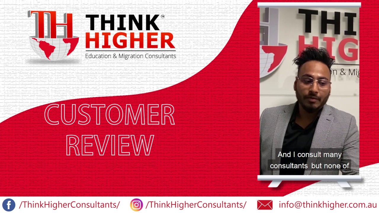 Client Review | 887 Visa | Think Higher Consultants |Australia|