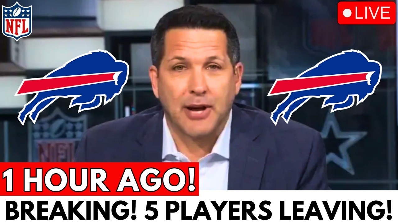 NFL BOMBSHELL! 5 BILLS SAYING GOODBYE! MY GOODNESS! SEE WHO THEY ARE! BUFFALO BILLS NEWS