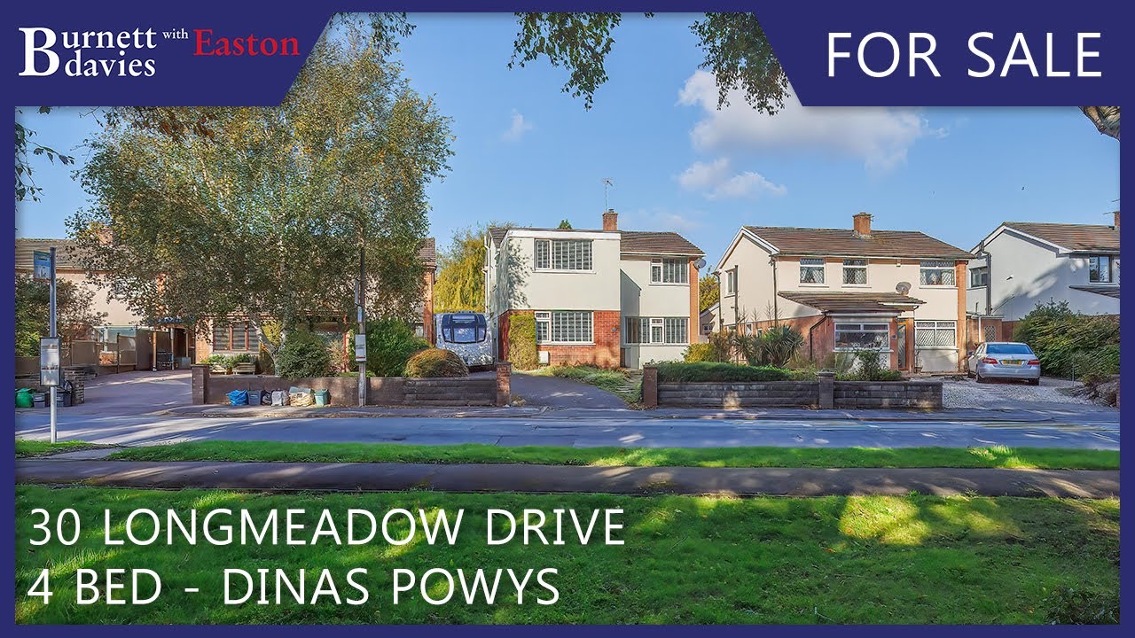 Walk-through property video tour of 30 Longmeadow Drive - Dinas Powys