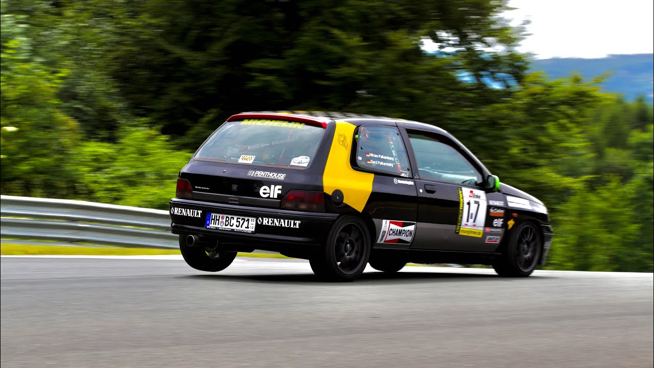 Clio 16v 2:12,5 min Bilster Berg - Trackday Fahrbach Motorsport