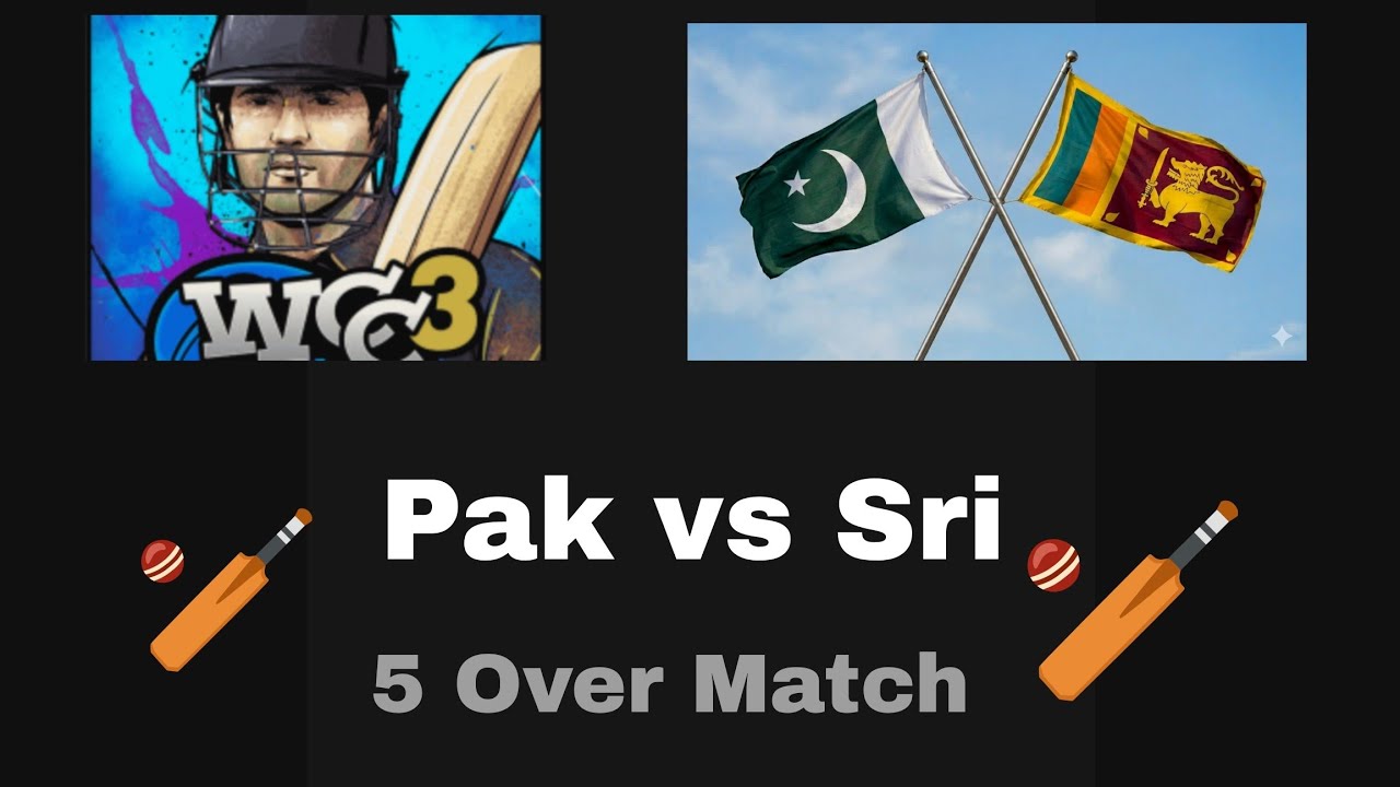 Pak vs Sri | Babar Azam hit 50 | WCC 3 | 5 Over Match | #subscribe #wcc3 #cricket #match #trending 