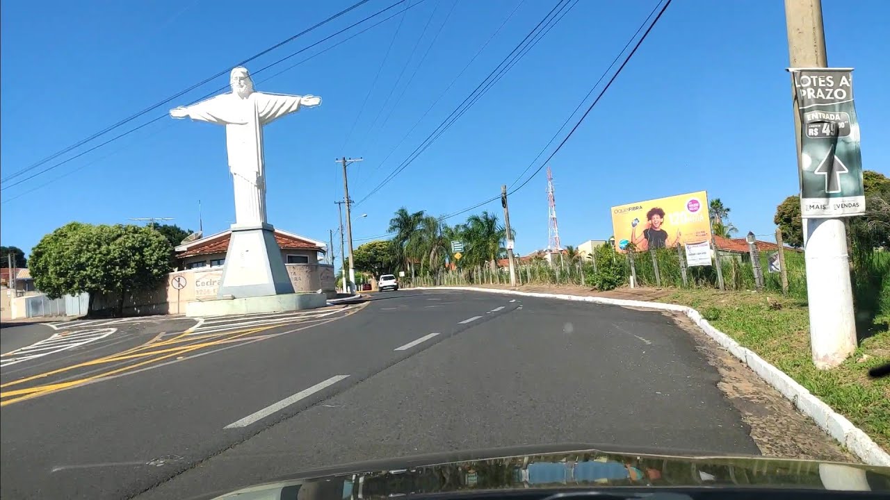 Cidade de CEDRAL SP,  mais um passeio, mostrando um pouco, a pedido de um inscrito do Canal