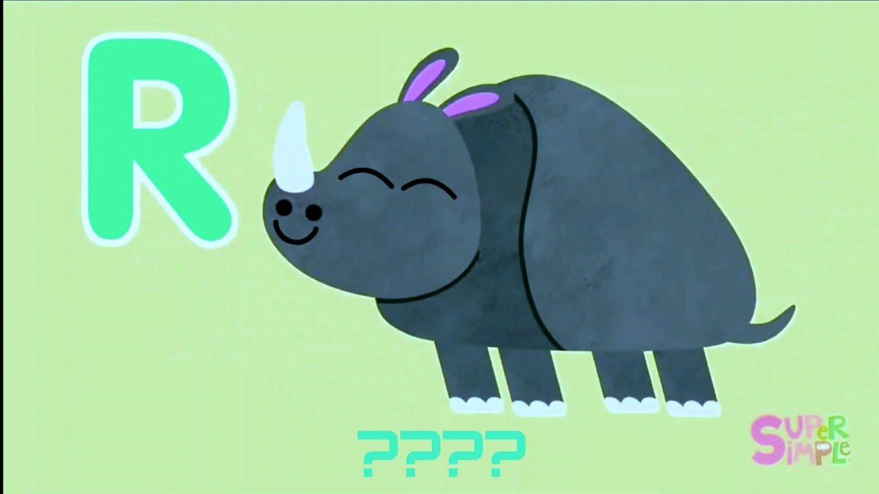 🐦🦏🔤🎵Q for Quail R for Rhinoceros | Noodle&Pals | Super Simple Songs | Sponsored by Preview 2 Effects