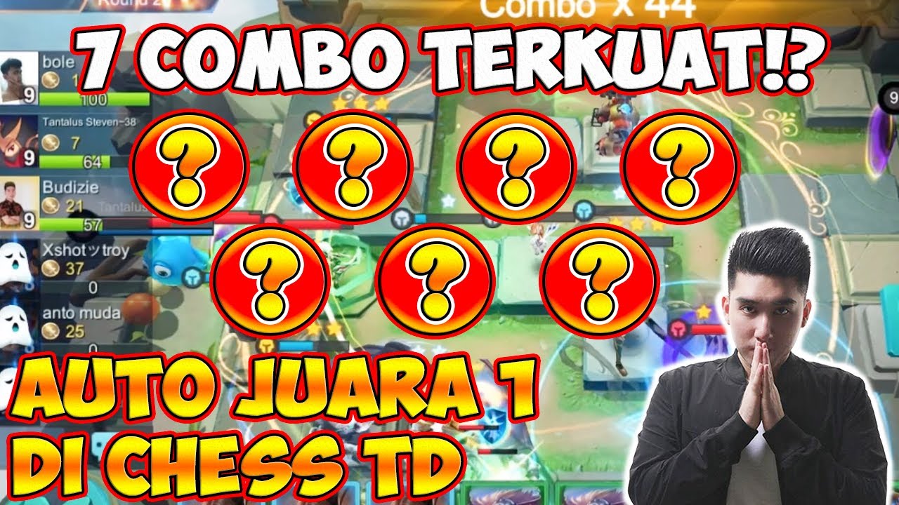 7 COMBO TERKUAT!? AUTO JUARA 1 di CHESS TD!