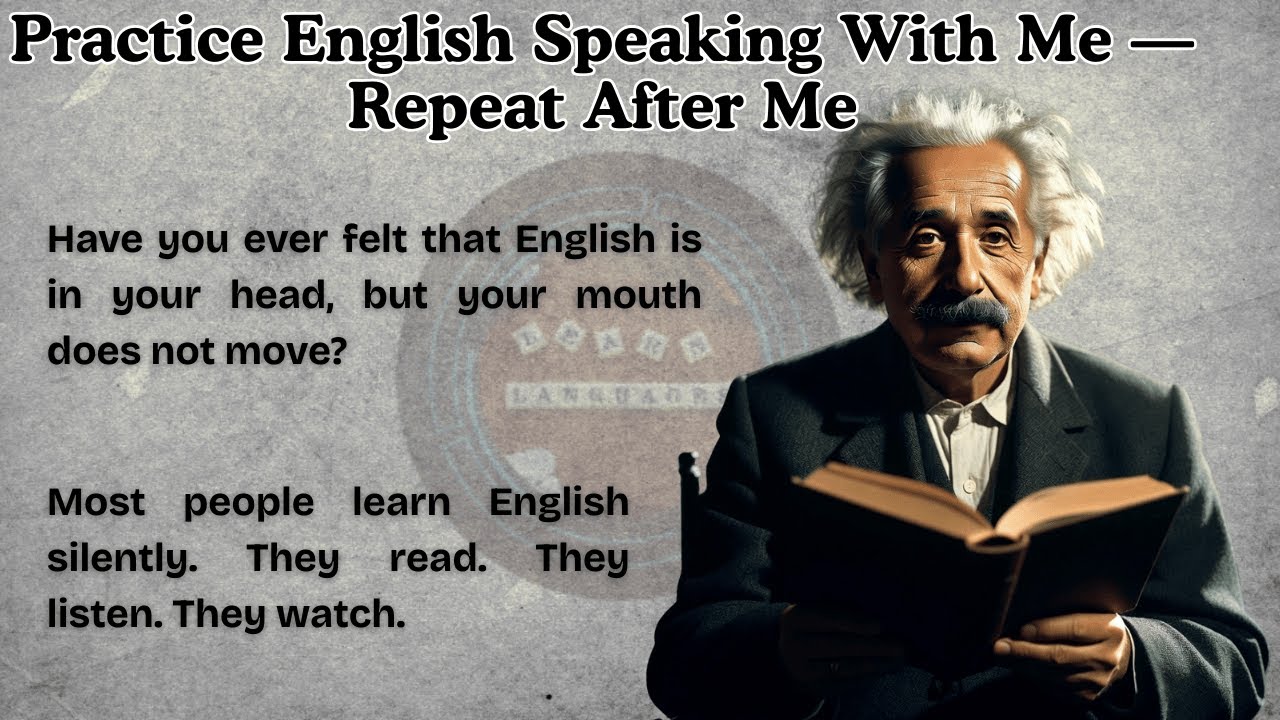 Practice English Speaking With Me — Repeat After Me || Improve Your English || Speaking Practice