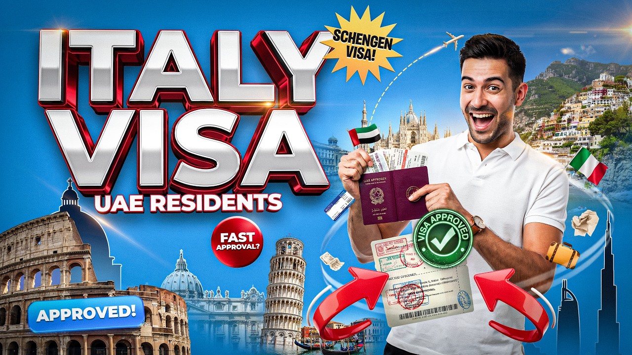 Italy Visa for UAE Residents | Requirements, Documents & Schengen Visa Process (2026)