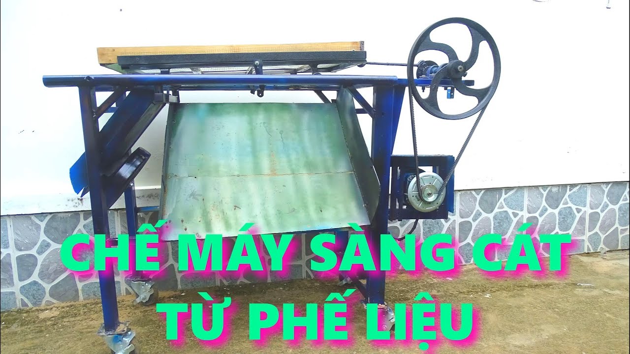 Chế Máy Sàng Cát Từ Phế Liệu Hiệu Quả Bất Ngờ -  Diy sand Filter Machine