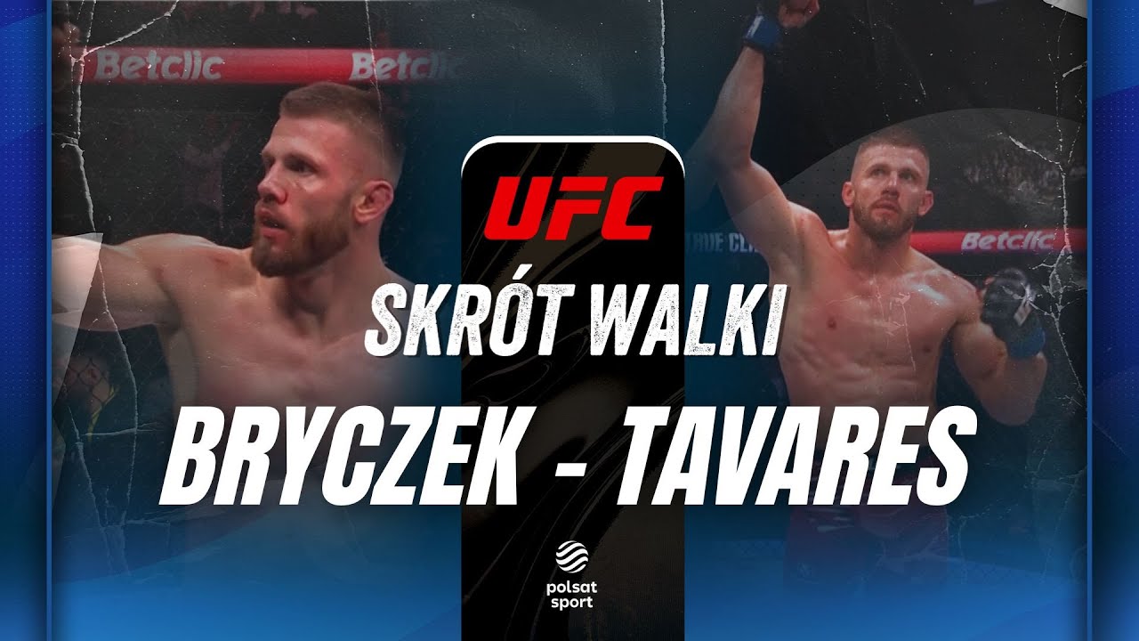 SKRÓT WALKI BRAD TAVARES - ROBERT BRYCZEK I BRYCZEK TRIUMFATOREM NA GALI UFC W PARYŻU