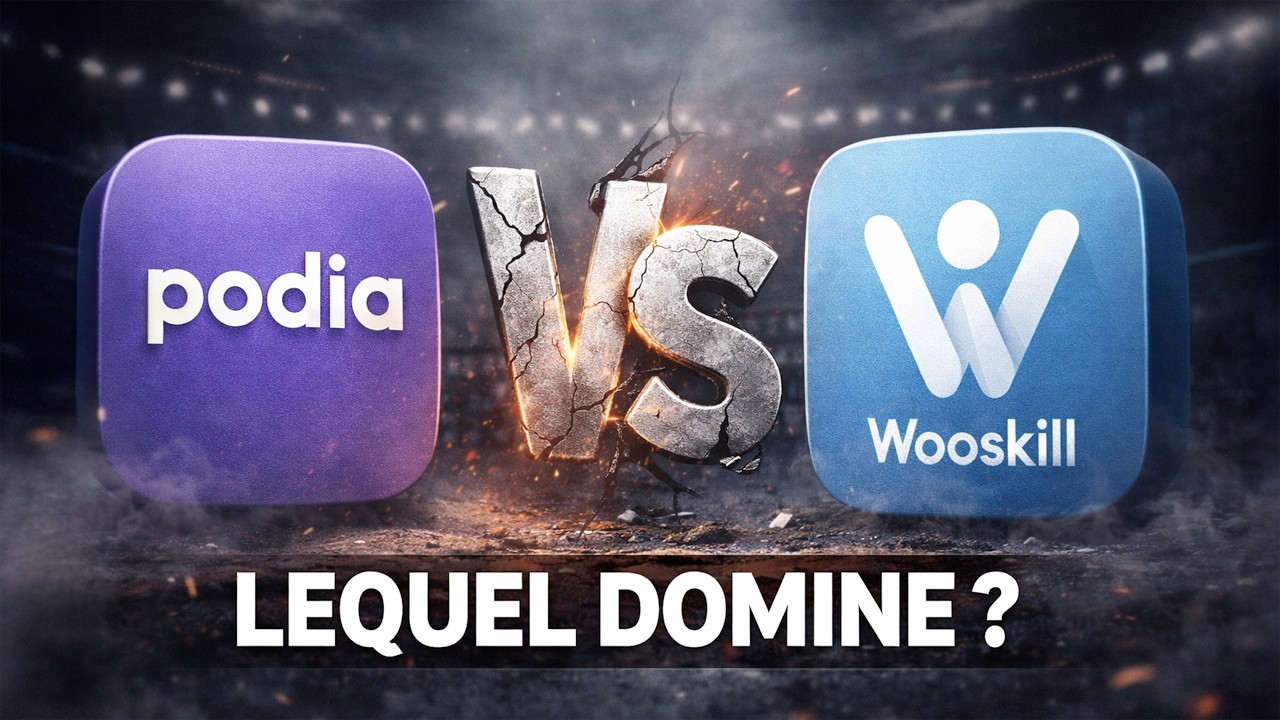 Podia VS Wooskill en 2026, qui gagne ?