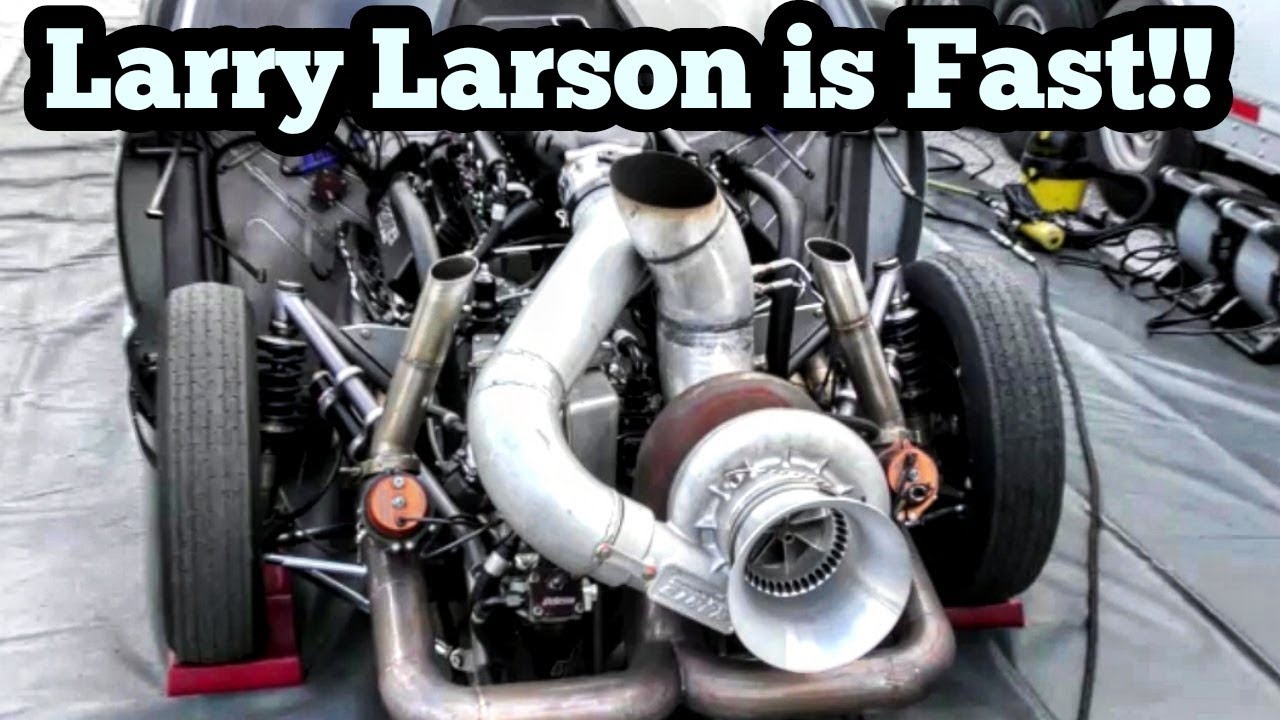 Larry Larson Single 157mm Turbo is fast! At Winter Meltdown No Prep