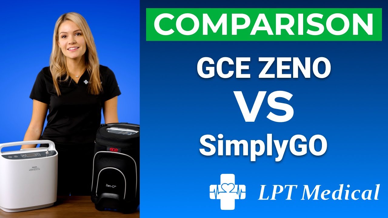 Comparison: GCE Zeno VS Philips Respironics Simply GO