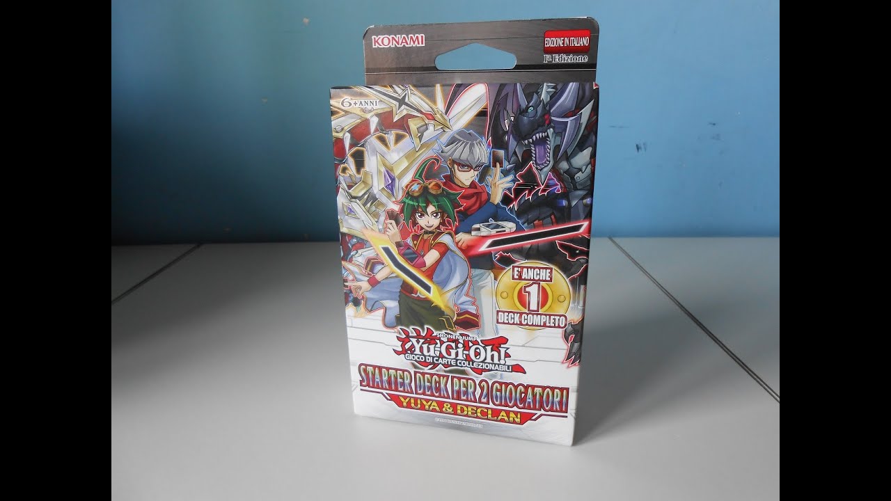 YU-GI-OH! STARTER DECK PER 2 GIOCATORI - YUYA & DECLAN | APERTURA/UNBOXING