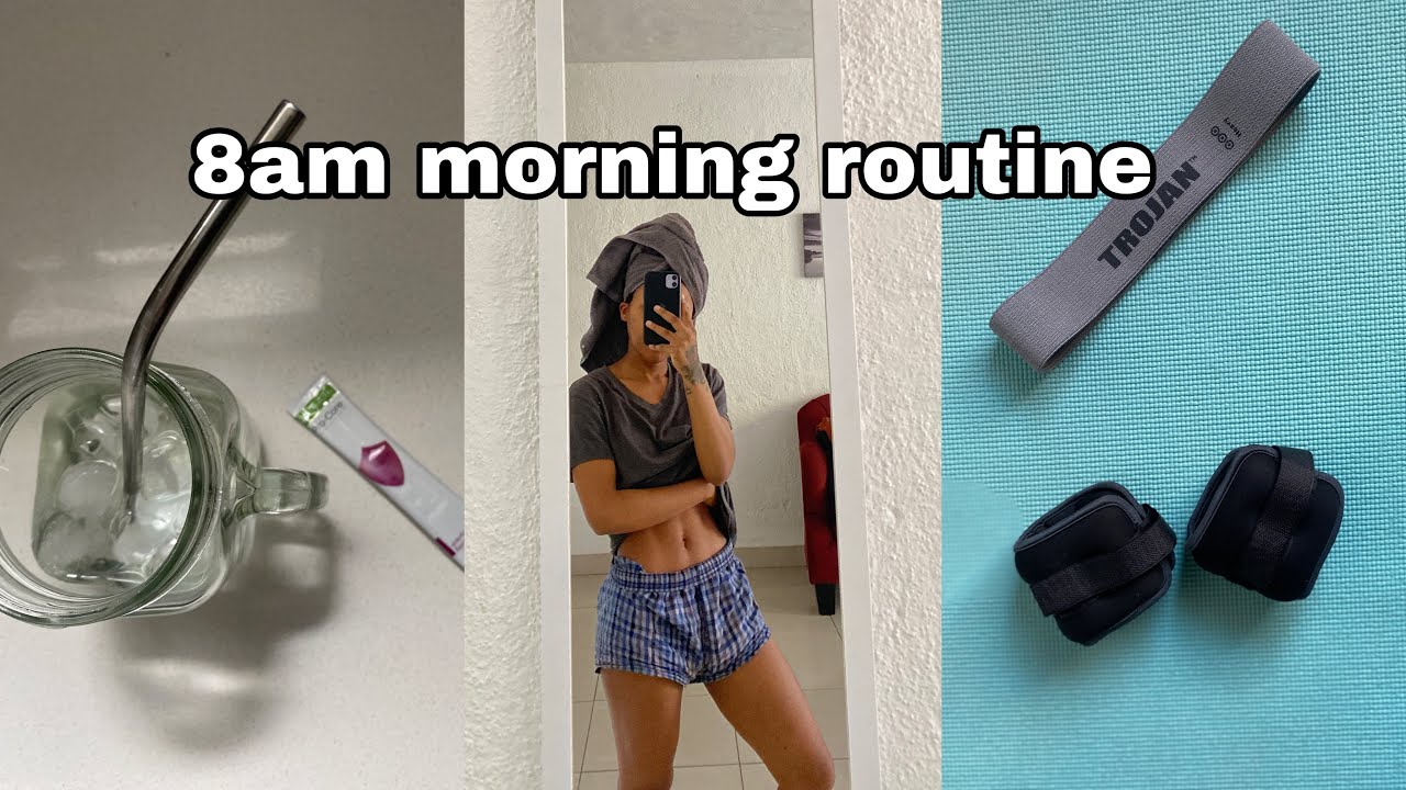8AM morning routine 2022 (sunday reset, productive)