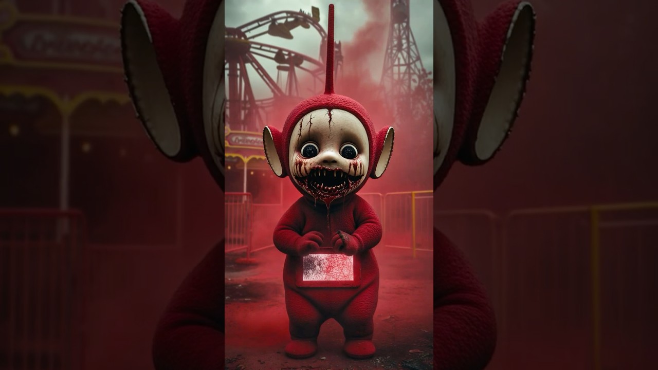 Horror Version of the Teletubbies&hellip; Will Haunt Your Dreams Part4 #scary