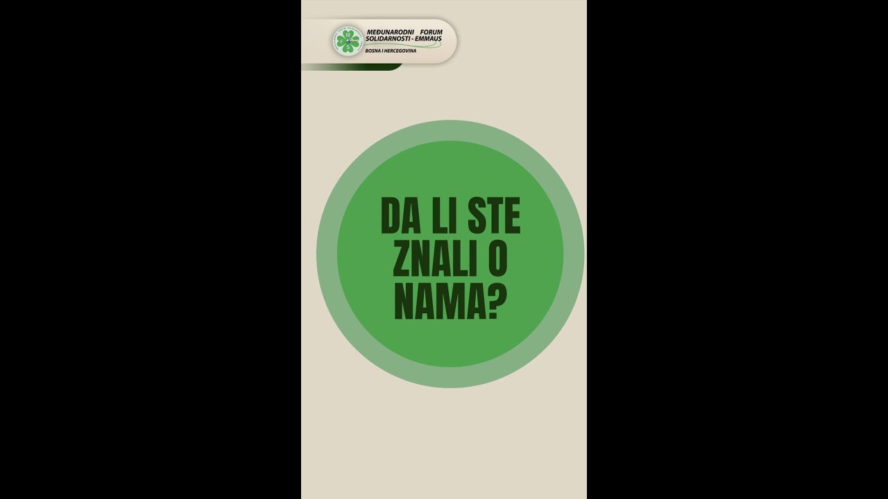 Da li ste znali o MFS-EMMAUS-u?