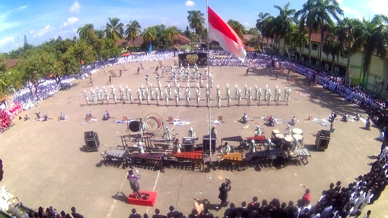 Nada Syi'ar Daar El-Qolam Corps di Milad Pondok Pesantren Daar el-qolam ke 49 tahun