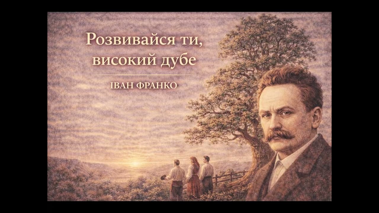 Розвивайся ти, високий дубе - Іван Франко