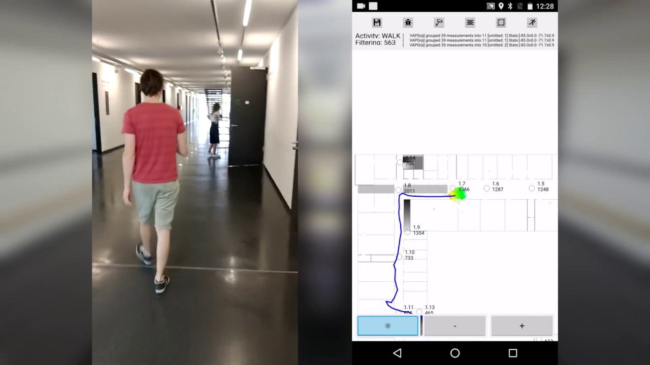 Indoor Localization using only a Smartphone | simpleLoc