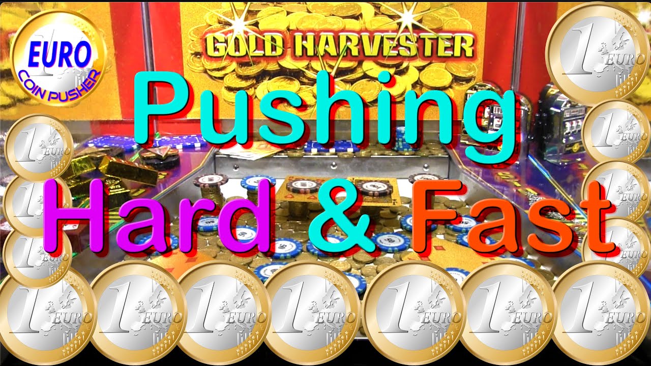 Pushing in Third gear in this gold-hunt - Euro Coin Pusher Episode 358