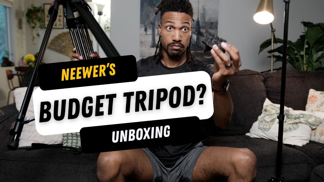 Is The NEEWER Pro Video Tripod Good? - Unboxing Video