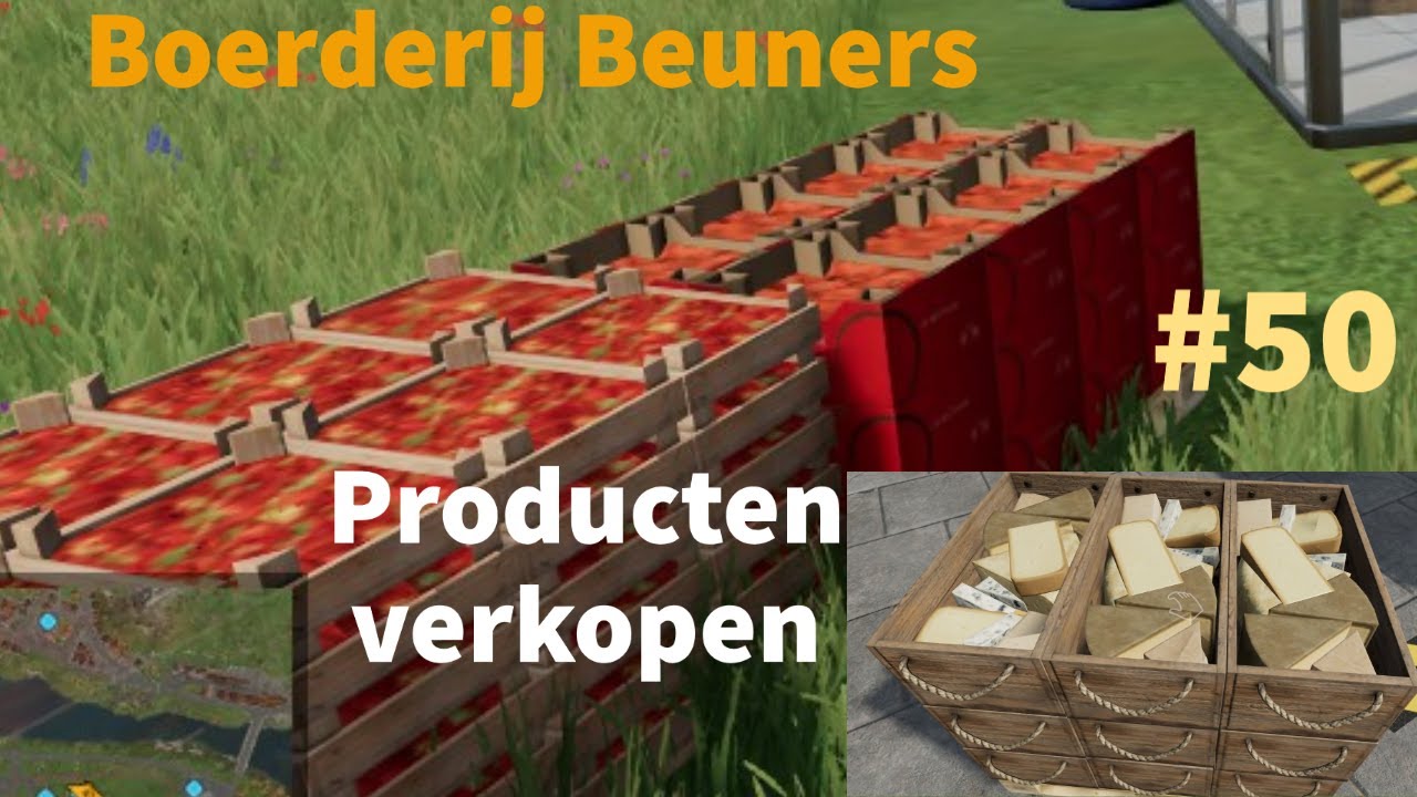 Boerderij Beuners  FS22 #50 Producten verkopen