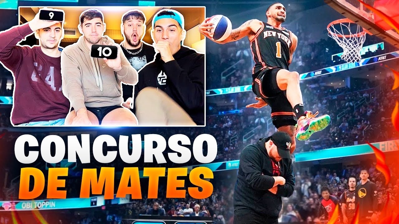 REACCIONANDO al CONCURSO DE MATES de la NBA 2022 con Vitu, Kiwi y Sergiiram