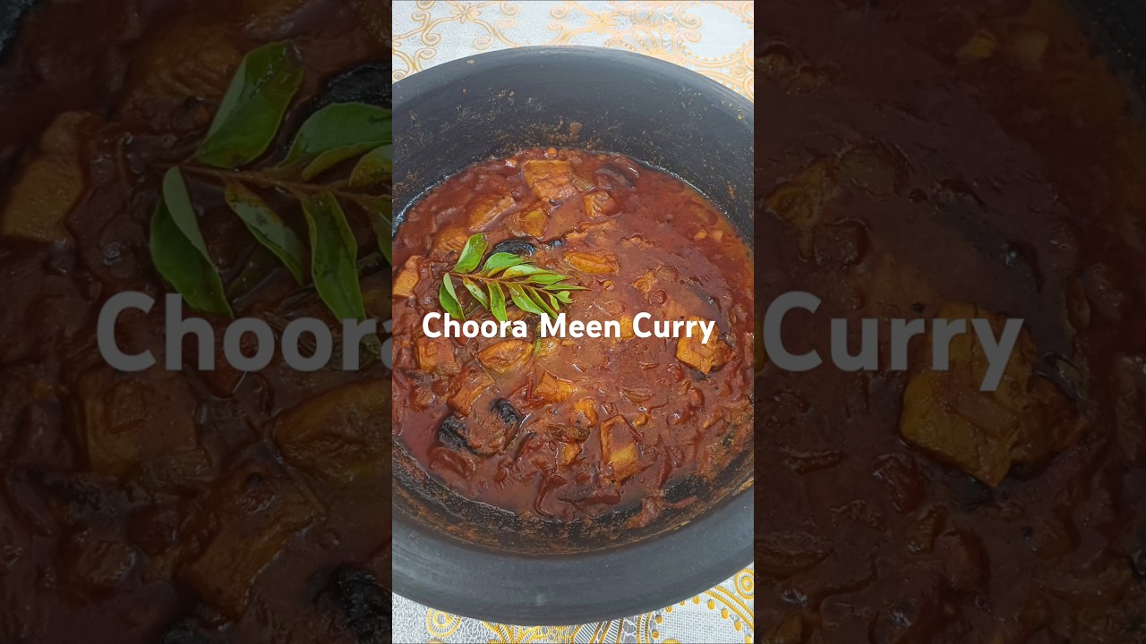 Tuna Fish Curry | Choora Meen Curry | simple fish curry  #food #cooking #fish