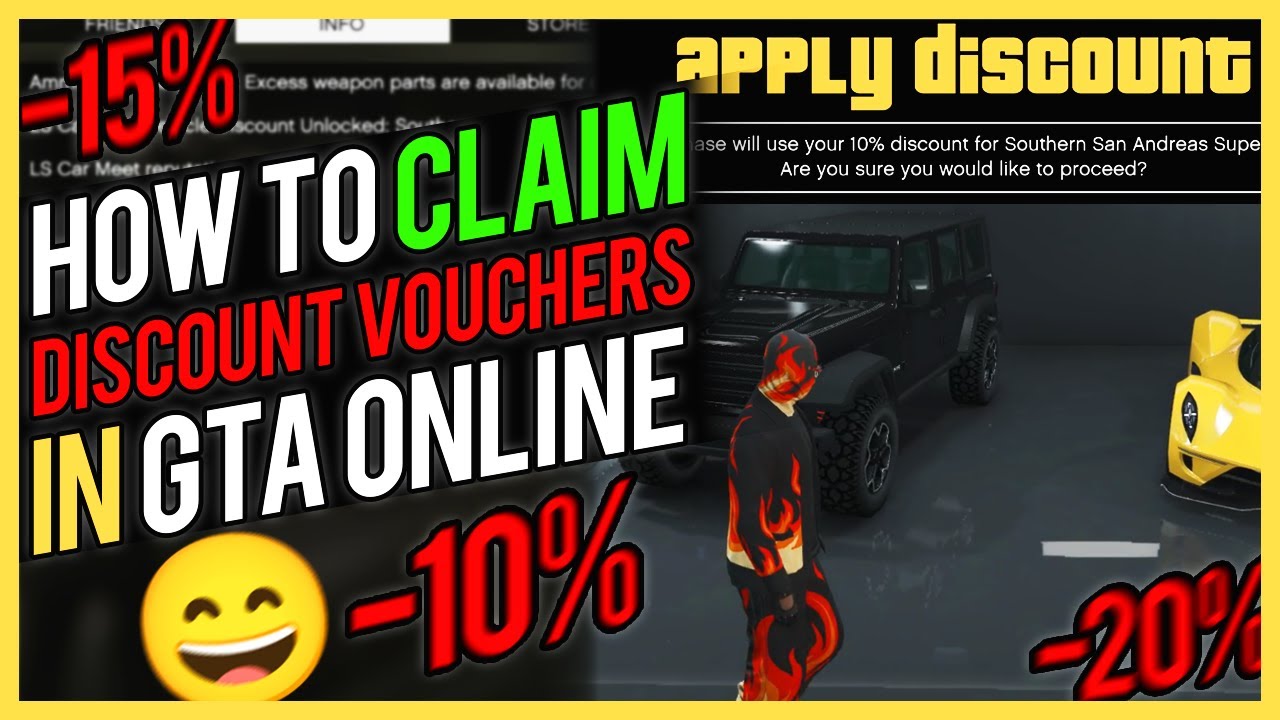 How to Use The Discount Coupons in GTA Online