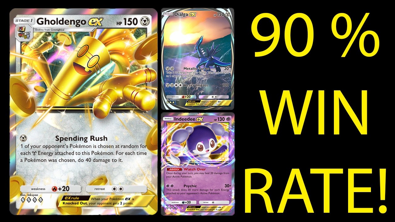 NEW GHOLDENGO EX IS BROKEN ~ TRY THIS DECK! (90% WIN RATE)
