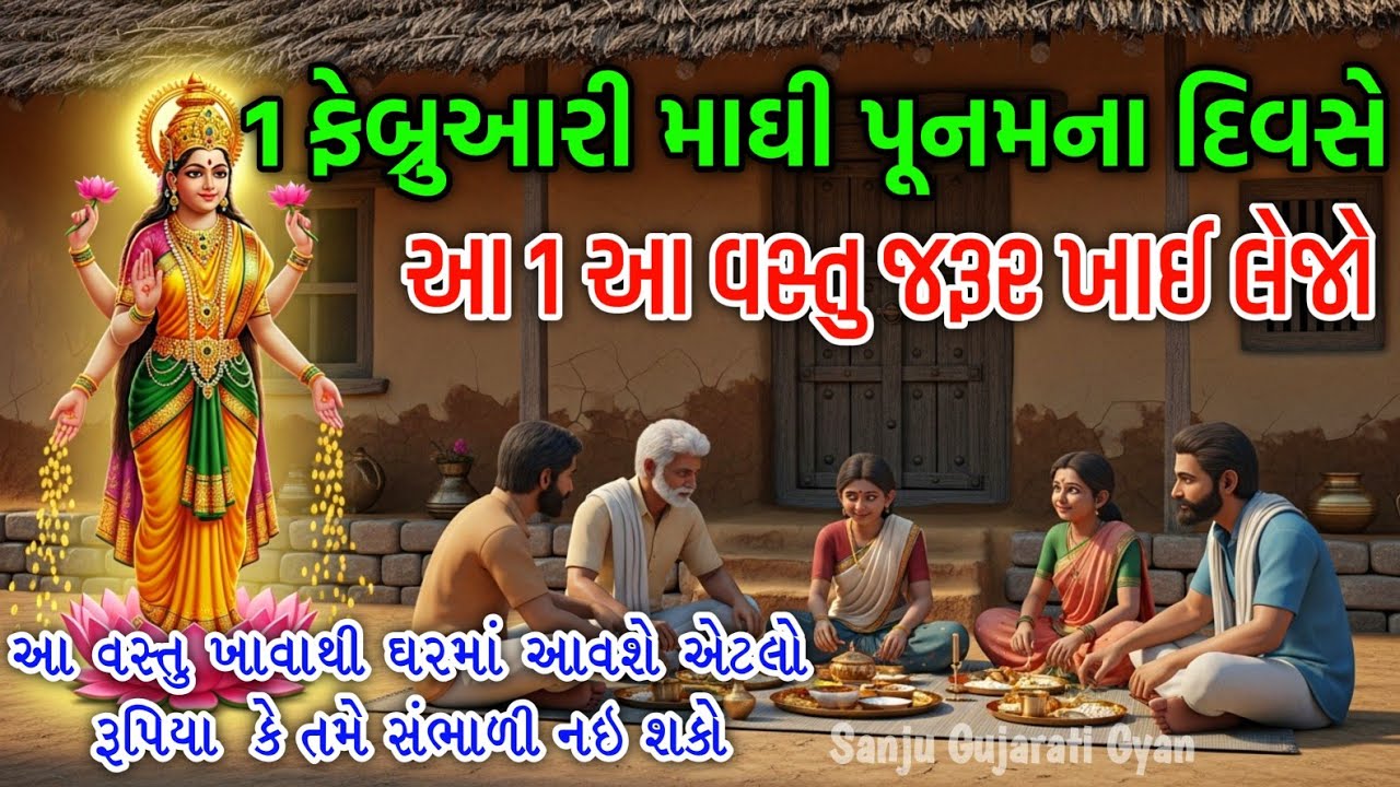 1 ફેબ્રુઆરી માઘી પૂનમના🫵 દિવસે |આ 1 ☝️આ વસ્તુ જરૂર ખાઈ લેજો💯 Magh Purnima 2026 #sanatandharma 