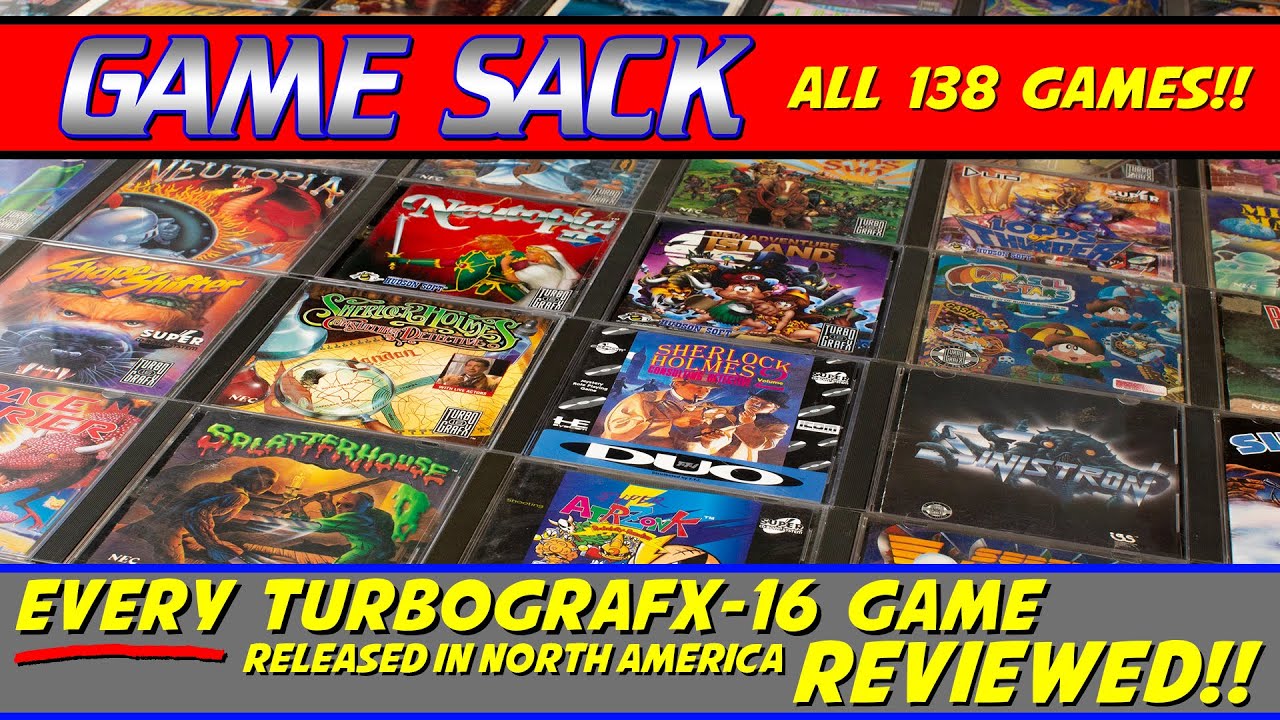 Every TurboGrafx-16 Game REVIEWED! - Card and CD