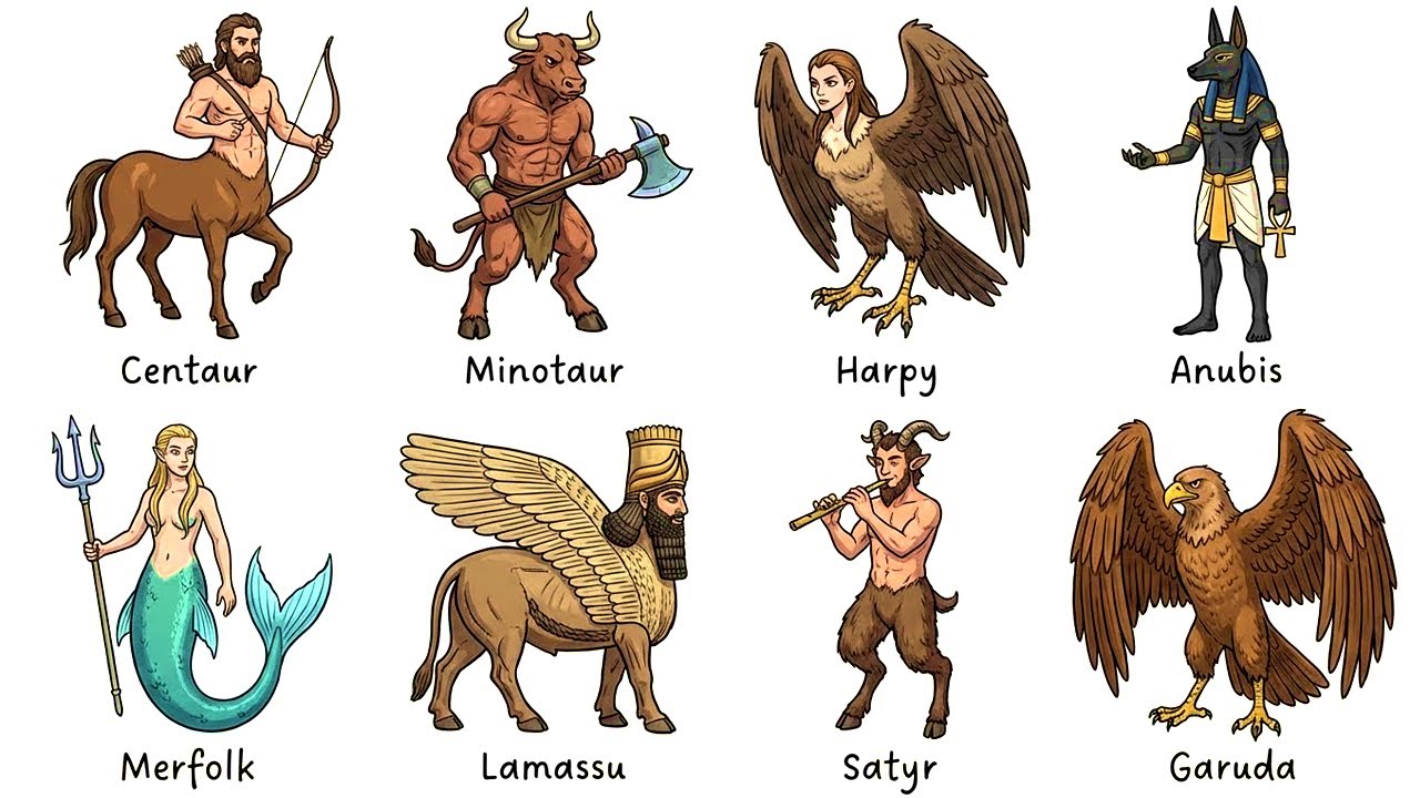 Every Animal-Human Hybrid Creature in Mythology Explained