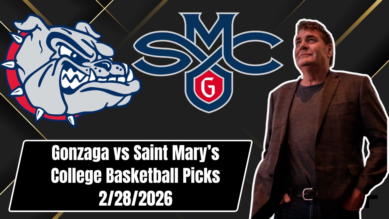 College Basketball Pick - Gonzaga vs Saint Mary's Prediction, 2/28/2026 Free Best Bets & Odds