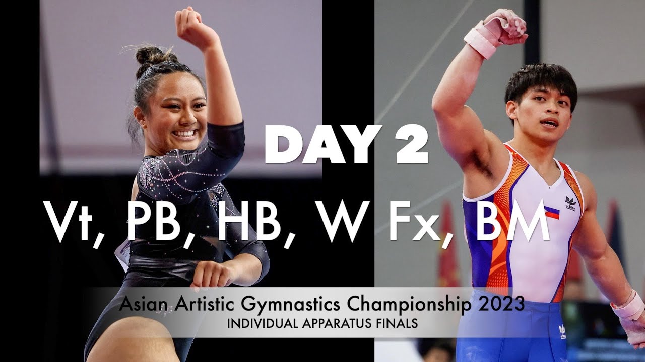 Asian Artistic Gymnastics 2023 🇸🇬Day 2 LIVE | APPARATUS FINALS | MAG:PB🇵🇭🥇, VT🇵🇭🥇, HB 🇵🇭🥉,FX 🇵🇭🥈,BM🥉