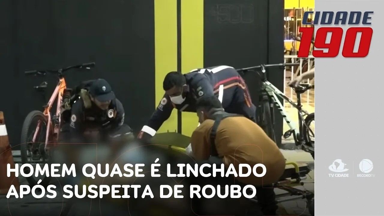 Homem é perseguido e quase é linchado após suspeita de roubo | Cidade 190