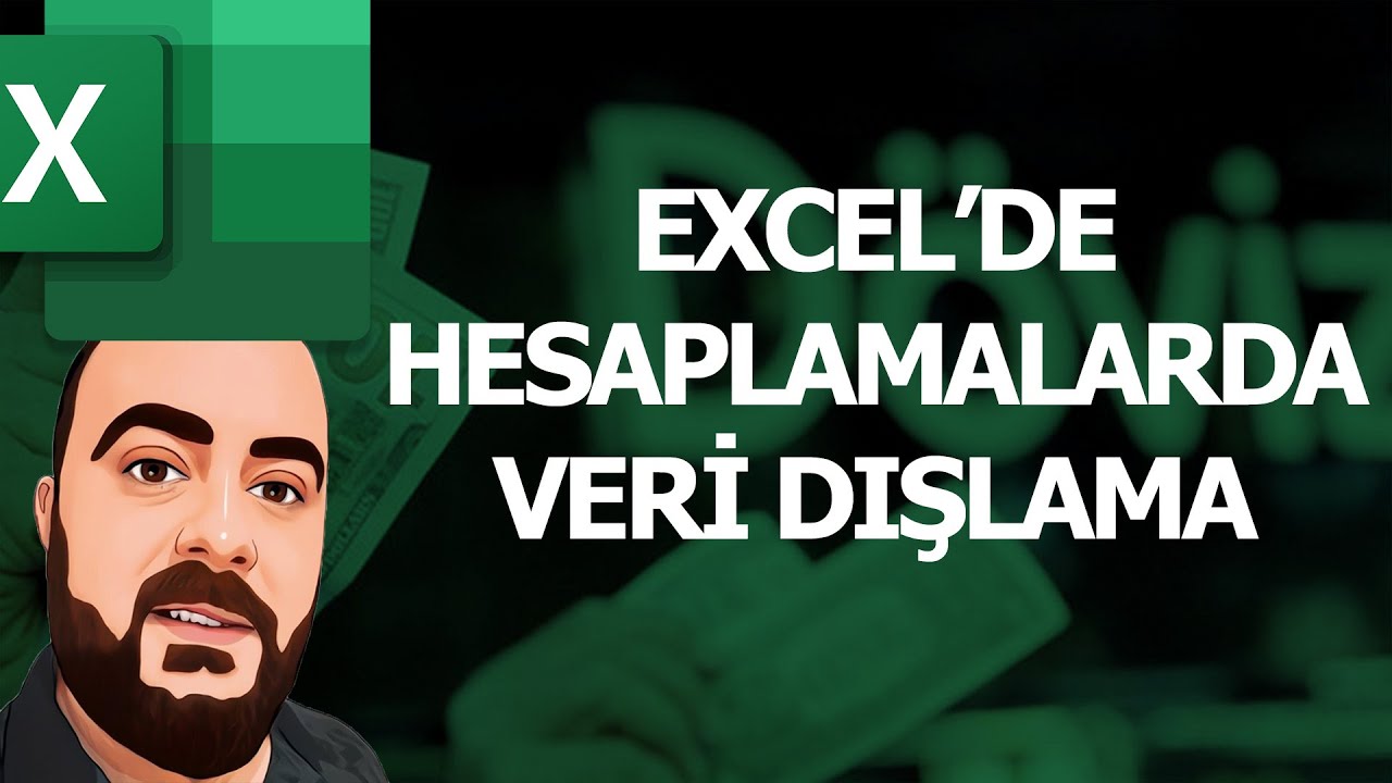 Excel'de verileri dışlayarak işlem yapmak #excel #harunaltay