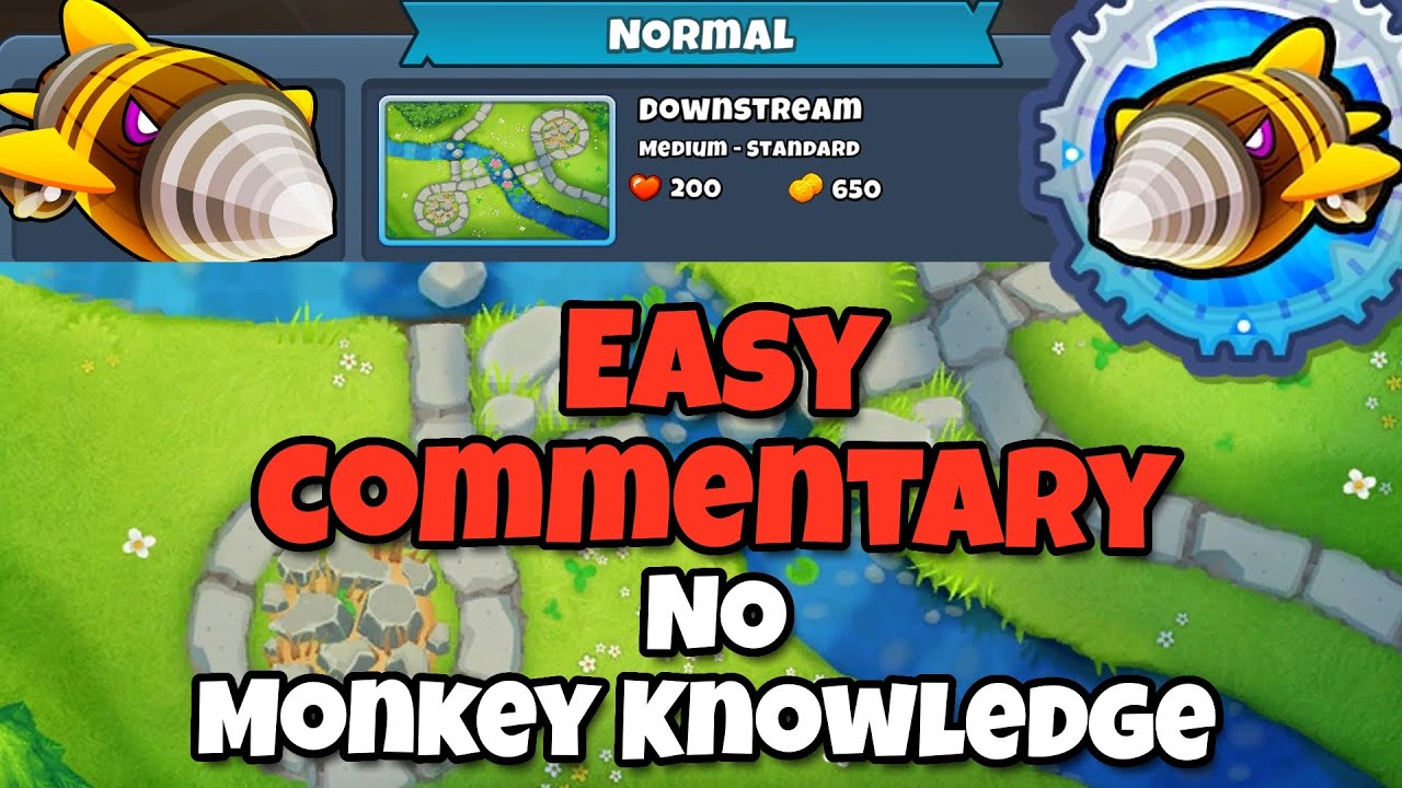 Dreadbloon Normal Tutorial || No Monkey Knowledge || Downstream BTD6