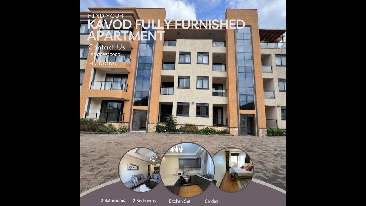 Fully Furnished Apartments For Rent in Munyonyo Kampala