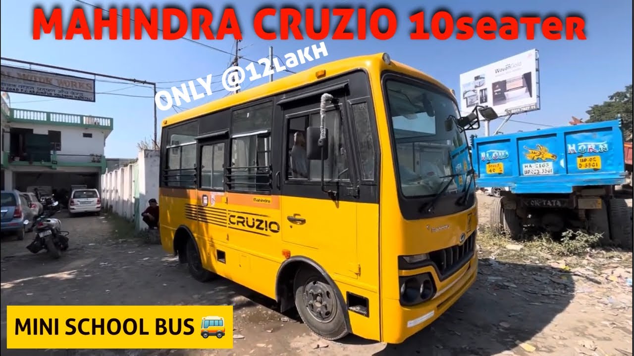MAHINDRA CRUZIO 16+D school bus ❤️- इसे कहते है VALUE for MONEY  BUS 🚍