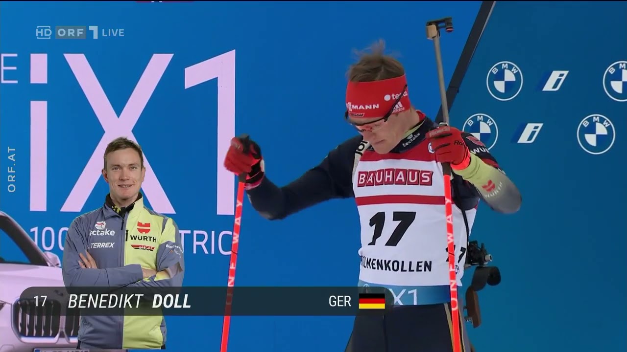 IBU Biathlon - Sprint Männer - Oslo 2023 - ORF HD