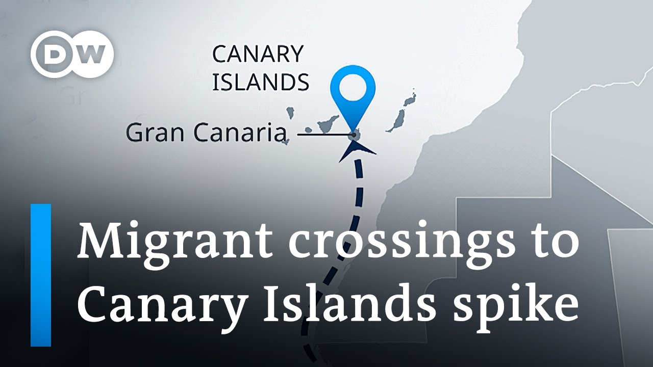 Why migrant crossings from Africa to the Canary Islands are soaring | DW News