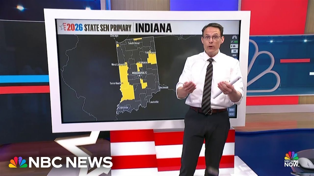 Kornacki: How Trump&rsquo;s &lsquo;direct&rsquo; involvement in Indiana&rsquo;s state Senate primary could impact turnout